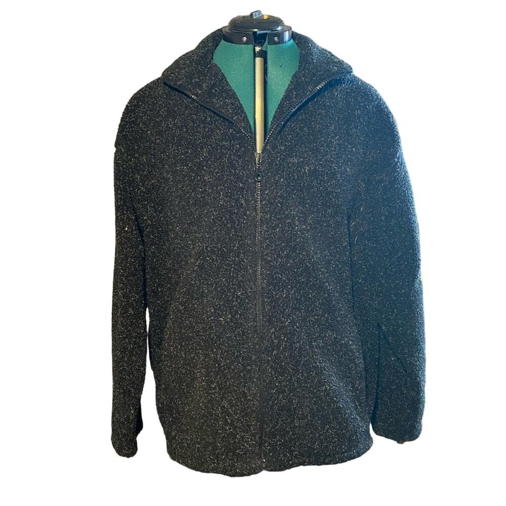 Kim Rodgers Women’s Sport Zip up Coat Color Black Size Large